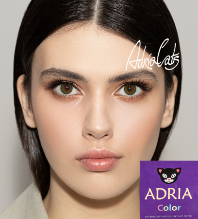  ADRIA Color 2 Tone (2 линзы) -6,50 Green (зеленый)